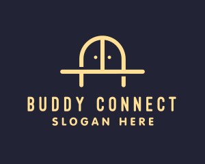 Golden Bridge Furniture logo design