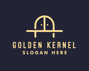 Golden Bridge Furniture logo design