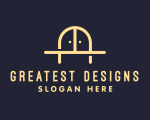 Golden Bridge Furniture logo design