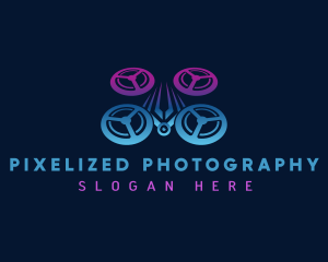 Aerial Drone Camera  logo design