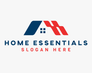 Home Repair Roofing logo design