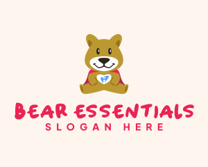 Dental Tooth Bear logo design