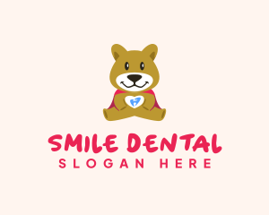 Dental Tooth Bear logo design