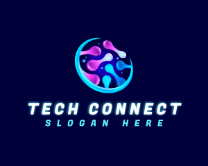 Connection Tech Science logo design