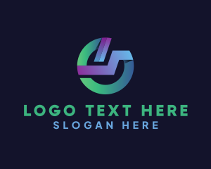 Social Media - Digital App Letter G logo design