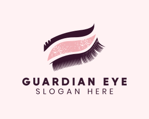 Beauty Eyeshadow Makeup logo design