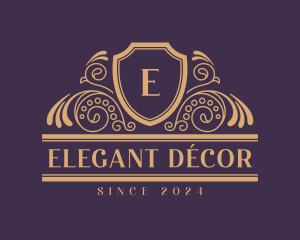 Elegant Shield Event logo design