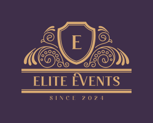 Elegant Shield Event logo design