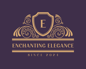 Elegant Shield Event logo design