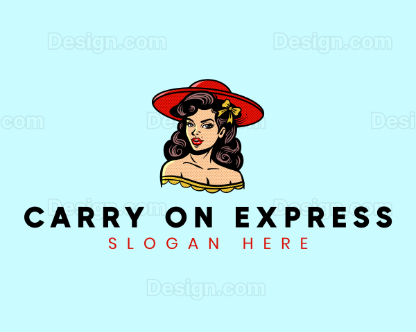 Pinup Girl Fashion Logo