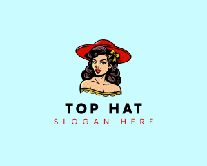 Pinup Girl Fashion logo design