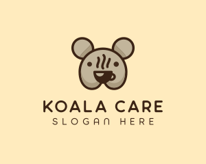 Koala Bear Australian Coffee logo design