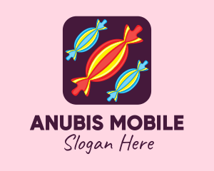 Sweet Candy Mobile App logo design