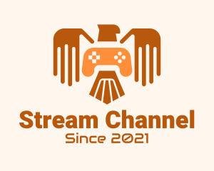 Eagle Game Streaming logo design