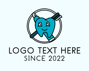 Pediatric Dental Care Emblem  logo