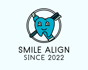 Pediatric Dental Care Emblem  logo