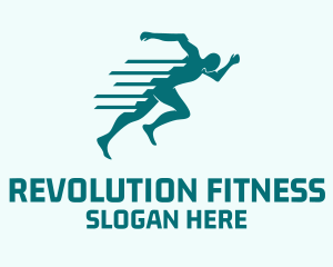 Fitness Sprint Run logo design