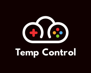 Cloud Controller Outline logo design