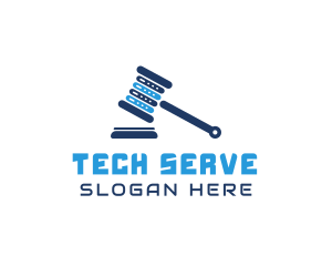 Data Server Gavel logo