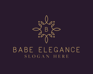 Floral Wellness Salon Spa logo design