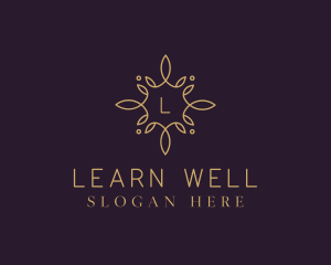 Floral Wellness Salon Spa logo design