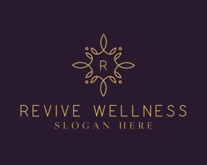 Floral Wellness Salon Spa logo design