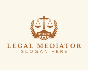 Attorney Legal Notary logo design