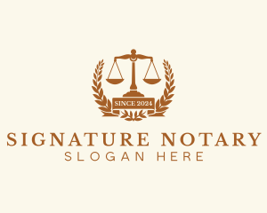 Attorney Legal Notary logo