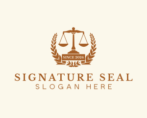 Attorney Legal Notary logo