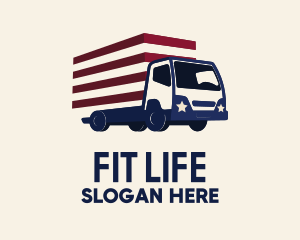 American Logistics Truck logo