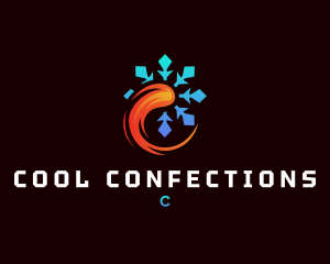 Hot Cold HVAC logo