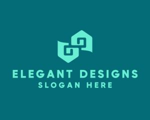 Green House Property logo design