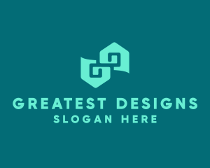 Green House Property logo design