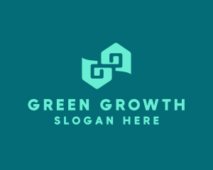 Green House Property logo design