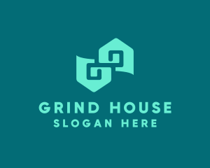 Green House Property logo design