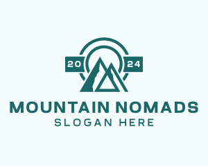 Mountain Peak Travel logo design