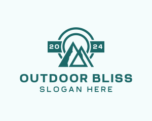 Mountain Peak Travel logo design