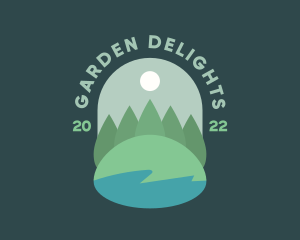 Nature Landscaping Garden logo design