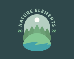 Nature Landscaping Garden logo design