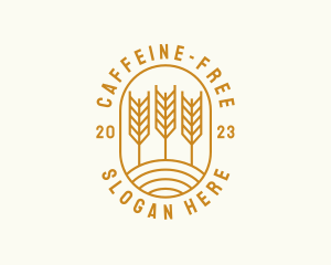 Agriculture Wheat Field logo design