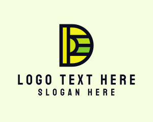 Letter D Advertising Company logo design
