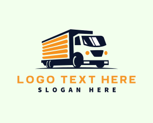 Diesel - Logistics Delivery Truck logo design
