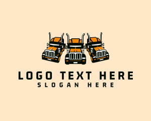 Heavy Cargo Truck Logo