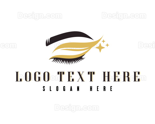 Eye Eyeshadow Stylist Logo