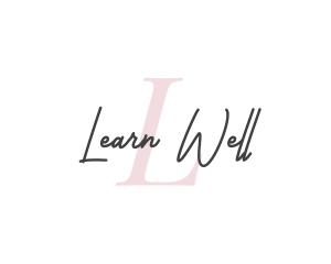 Feminine Cursive Wellness logo design