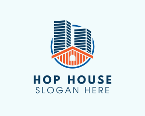 Urban Property House logo design