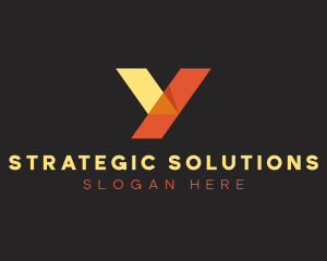 Orange Yellow Letter Y  logo