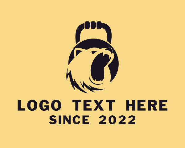 Bear logo example 3