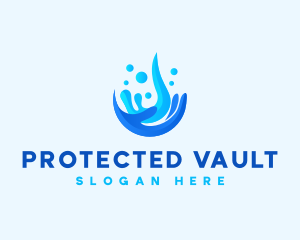 Hand Wash Protection logo design