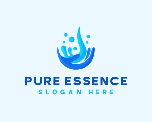 Hand Wash Protection logo design